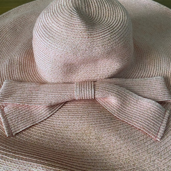ALDO Floppy Pink Hat with Bow - Picture 5 of 5